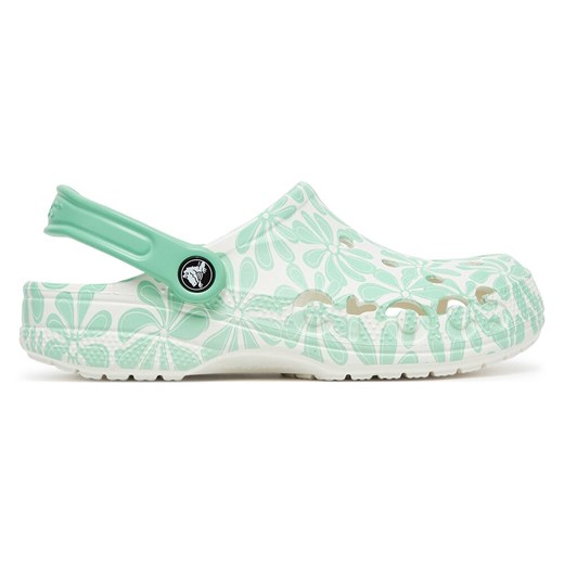 Klapki basenowe Crocs BAYA  GRAPHIC CLOG 206230-3U3 ze sklepu ccc.eu w kategorii Klapki damskie - zdjęcie 183575355