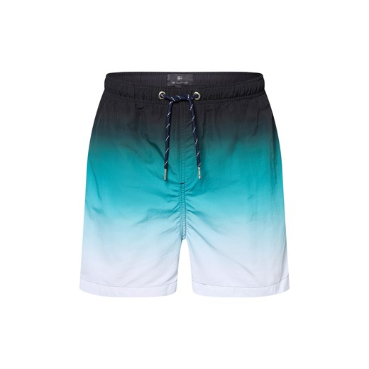 Nils Sundström Męskie spodenki kąpielowe Mężczyźni Sztuczne włókno turkusowy wzorzysty ze sklepu vangraaf w kategorii Kąpielówki - zdjęcie 183575469