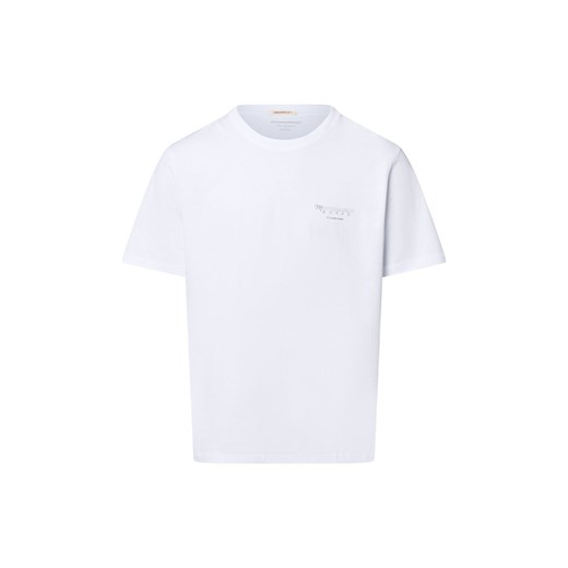 Jack & Jones Koszulka męska - Justin Mężczyźni biały nadruk ze sklepu vangraaf w kategorii Bluzki damskie - zdjęcie 183575497