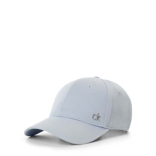 Calvin Klein Czapka damska Kobiety Bawełna jasnoniebieski jednolity ze sklepu vangraaf w kategorii Czapki z daszkiem damskie - zdjęcie 183575565