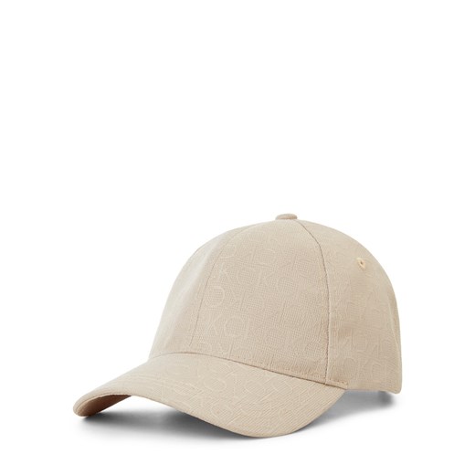 Calvin Klein Czapka damska Kobiety Sztuczne włókno piaskowy wzorzysty ze sklepu vangraaf w kategorii Czapki z daszkiem damskie - zdjęcie 183575567