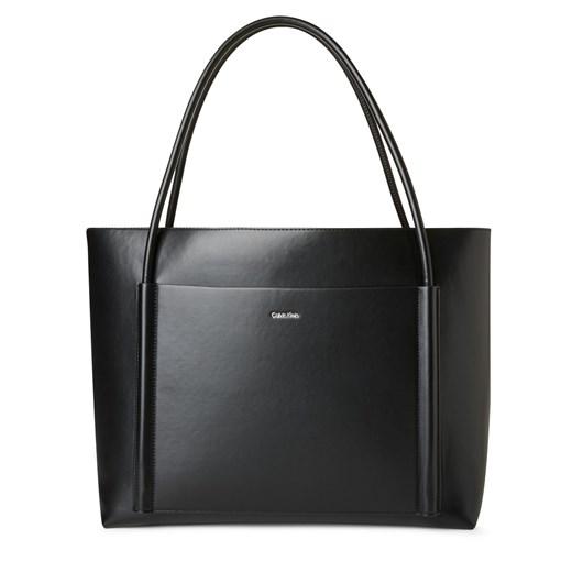 Calvin Klein Shopoper damski - Linn Large Kobiety czarny jednolity ze sklepu vangraaf w kategorii Torby Shopper bag - zdjęcie 183575568