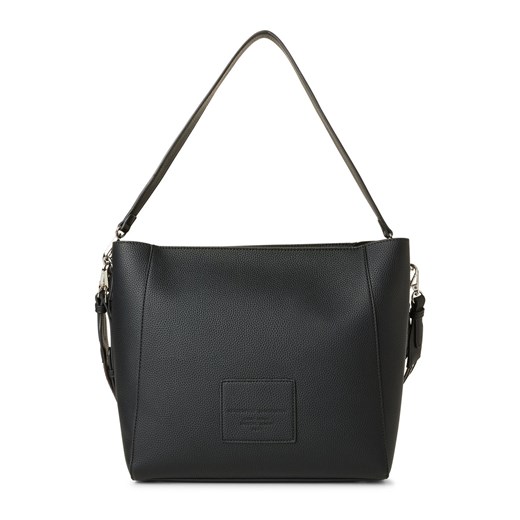 Seidenfelt Shopperka damska - Malvik Hobo Kobiety czarny jednolity ze sklepu vangraaf w kategorii Torby Shopper bag - zdjęcie 183575578
