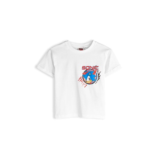 GATE T-shirt z bawełny Sonic 4Y ze sklepu gateshop w kategorii T-shirty chłopięce - zdjęcie 183576267