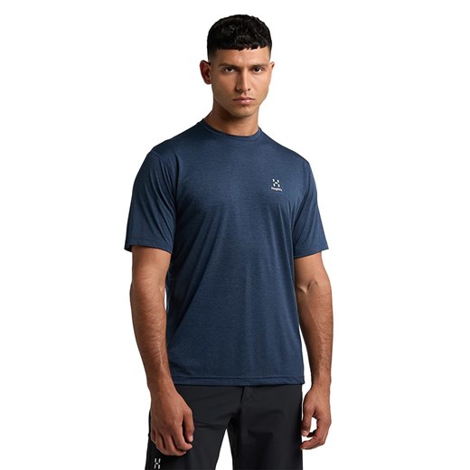 Haglöfs Koszulka turystyczna &quot;Ridge&quot; w kolorze granatowym ze sklepu Limango Polska w kategorii T-shirty męskie - zdjęcie 183576557