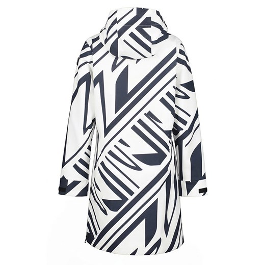 LUHTA Płaszcz funkcyjny &quot;Ailio&quot; w kolorze biało-granatowym Luhta 34 okazyjna cena Limango Polska