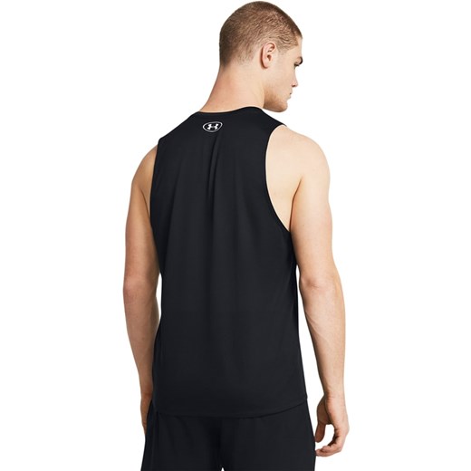Under Armour Top sportowy "Tech" w kolorze czarnym Under Armour L wyprzedaż Limango Polska