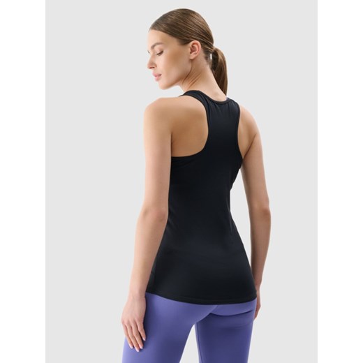 Damski top treningowy 4F 4FRSS25TFSLF414 - czarny M Sportstylestory.com