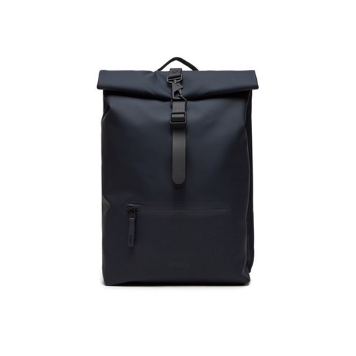 Plecak Rains Rolltop Rucksack W3 13320 Granatowy ze sklepu eobuwie.pl w kategorii Plecaki - zdjęcie 183577257