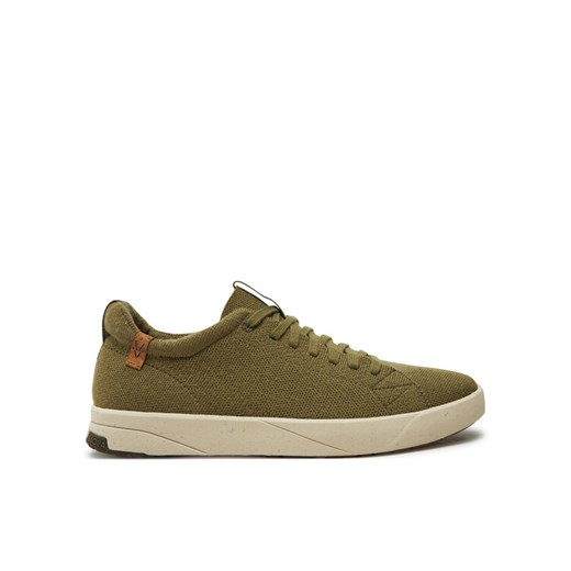 Sneakersy Saola Cannon Knit 2.0 SAO2116 Zielony ze sklepu eobuwie.pl w kategorii Buty sportowe męskie - zdjęcie 183577305