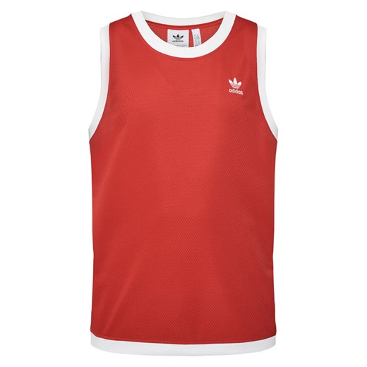 adidas Tank top adicolor Mock Eyelet JP1098 Pomarańczowy Oversize ze sklepu MODIVO w kategorii T-shirty męskie - zdjęcie 183578007