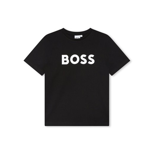 Boss T-Shirt J25P24 D Czarny Regular Fit ze sklepu MODIVO w kategorii T-shirty chłopięce - zdjęcie 183578019