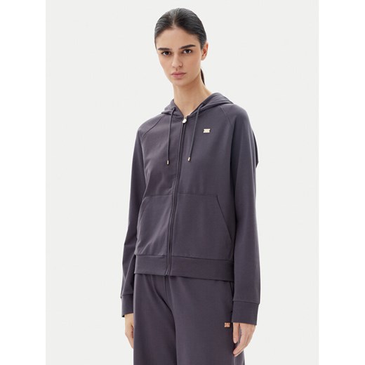 EA7 Emporio Armani Bluza 7W000078 AF13135 U8115 Szary Regular Fit ze sklepu MODIVO w kategorii Bluzy damskie - zdjęcie 183578138