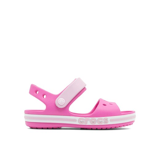 Crocs Sandały BAYABAND SANDAL K 205400-6QQ Różowy Crocs 22_23 MODIVO