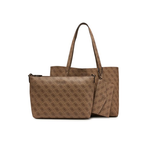 Guess Torebka HWLG96 48230 Beżowy ze sklepu MODIVO w kategorii Torby Shopper bag - zdjęcie 183578357