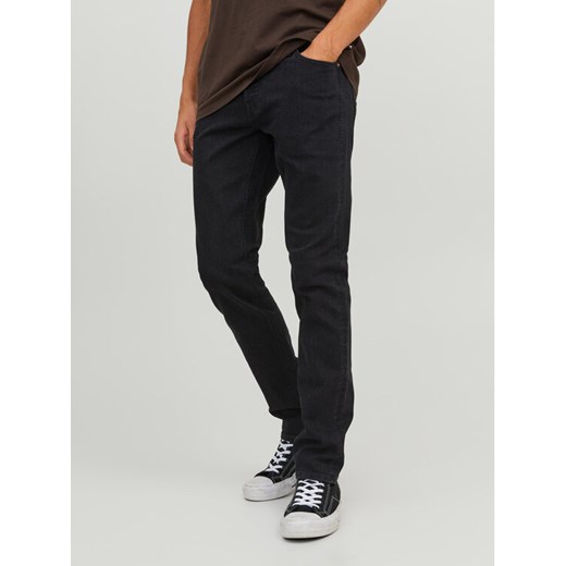 Jack&Jones Jeansy 12246949 Czarny Slim Fit ze sklepu MODIVO w kategorii Jeansy męskie - zdjęcie 183578429