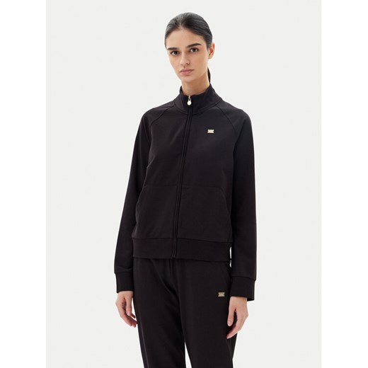 EA7 Emporio Armani Bluza 7W000077 AF13135 UC001 Czarny Regular Fit ze sklepu MODIVO w kategorii Bluzy damskie - zdjęcie 183578455