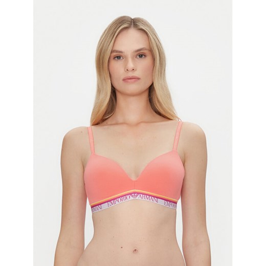 Emporio Armani Underwear Biustonosz braletka EW000442 AF10883 U4024 Różowy ze sklepu MODIVO w kategorii Biustonosze - zdjęcie 183578465
