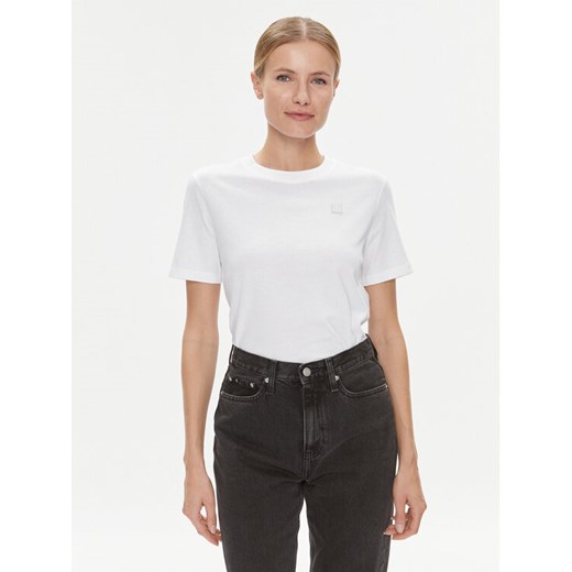 Calvin Klein Jeans T-Shirt J20J223226 Biały Regular Fit XS MODIVO