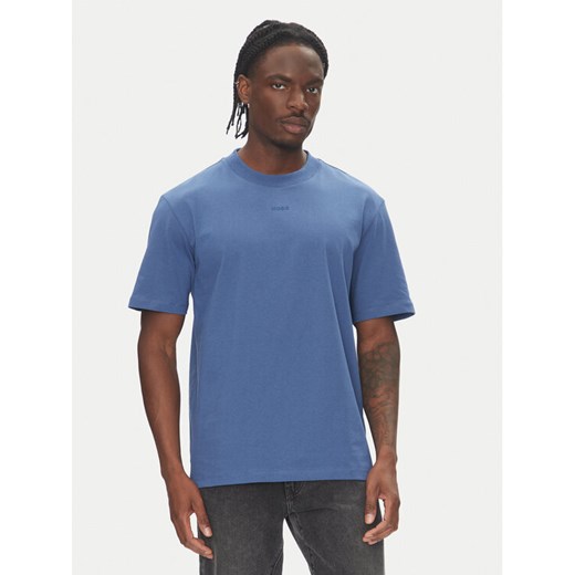 HUGO T-Shirt Dapolino 50488330 Niebieski Relaxed Fit ze sklepu MODIVO w kategorii T-shirty męskie - zdjęcie 183578537
