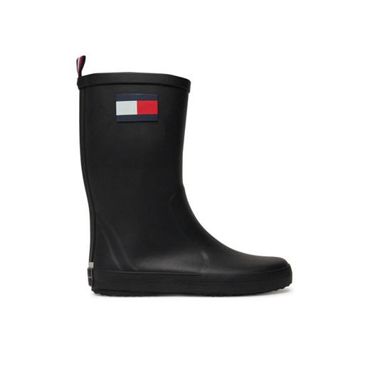 Tommy Hilfiger Kalosze T3XC-33923-0047 S Czarny ze sklepu MODIVO w kategorii Kalosze dziecięce - zdjęcie 183578546