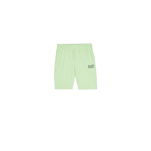 EA7 Emporio Armani Szorty sportowe 8NBS51 BJ05Z 1805 Zielony Regular Fit ze sklepu MODIVO w kategorii Spodenki chłopięce - zdjęcie 183578615