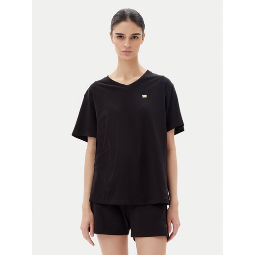 EA7 Emporio Armani T-Shirt 7W000029 AF10373 UC001 Czarny Loose Fit ze sklepu MODIVO w kategorii Bluzki damskie - zdjęcie 183578647