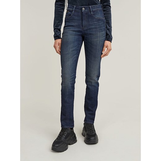 G-Star Dżinsy &quot;Ace 2.0&quot; - Slim fit - w kolorze granatowym ze sklepu Limango Polska w kategorii Jeansy damskie - zdjęcie 183582666