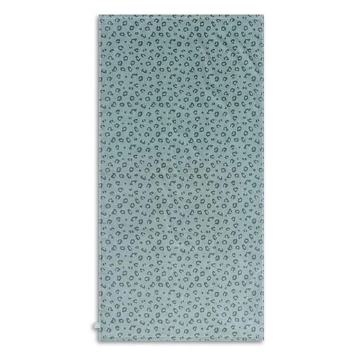 Swim Essentials Ręcznik plażowy &quot;Green Leopard&quot; w kolorze zielonym - 190 x 90 cm ze sklepu Limango Polska w kategorii Ręczniki - zdjęcie 183582798