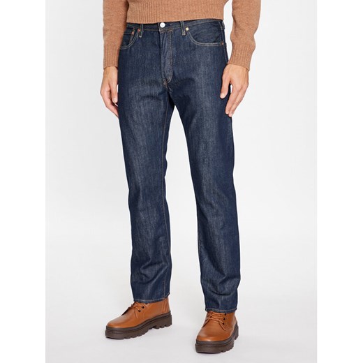 Levi's® Jeansy 501® 00501-0162 Granatowy Original Fit ze sklepu MODIVO w kategorii Jeansy męskie - zdjęcie 183582878