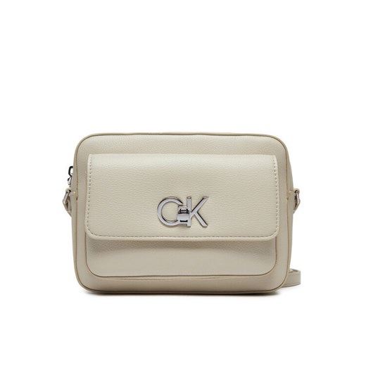 Calvin Klein Torebka Re-Lock Camera K60K612538 Écru Calvin Klein 00 MODIVO