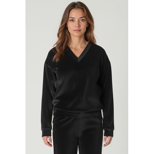 Bluza nierozpinana Vivisence 9002 czarny ze sklepu kontri.pl w kategorii Bluzy damskie - zdjęcie 183583626