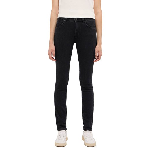 Damskie Spodnie jeansowe Mustang Style Shelby Slim Denim Black 1015564 4000 802 ze sklepu YouNeedit.pl w kategorii Jeansy damskie - zdjęcie 183584105