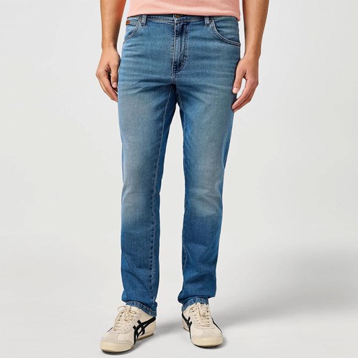 WRANGLER MĘSKIE SPODNIE JEANSOWE WRANGLER TEXAS SLIM BREEZE 112364458 ze sklepu YouNeedit.pl w kategorii Jeansy męskie - zdjęcie 183584107