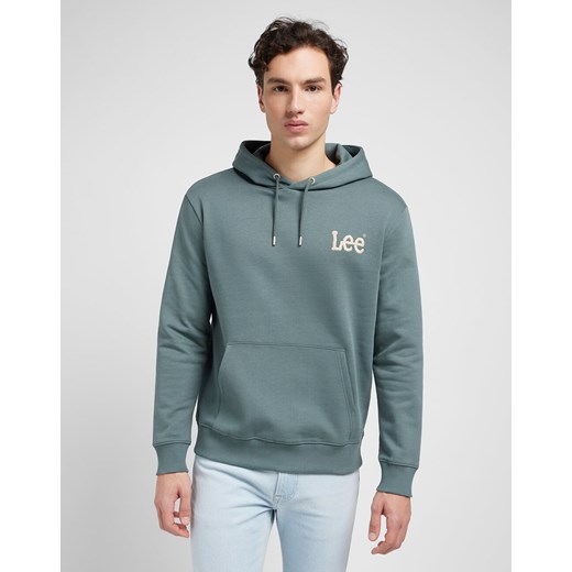 MĘSKA BLUZA Z KAPTUREM LEE CORE HOODIE SUMMIT 112351146 LM33015651 ze sklepu YouNeedit.pl w kategorii Bluzy męskie - zdjęcie 183584176