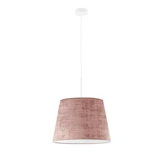 Geometryczna lampa wisząca nad stół SARI VELUR - kolor różowy ze sklepu Lysne w kategorii Lampy wiszące - zdjęcie 183584308
