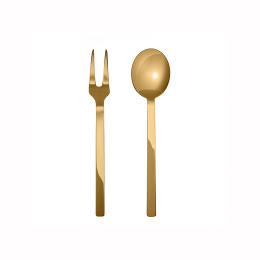 Zestaw sztućców do serwowania 2el. Gift Oro - Mepra Stile by Pininfarina Mepra Niezdefiniowany promocja Sklep Puregreen