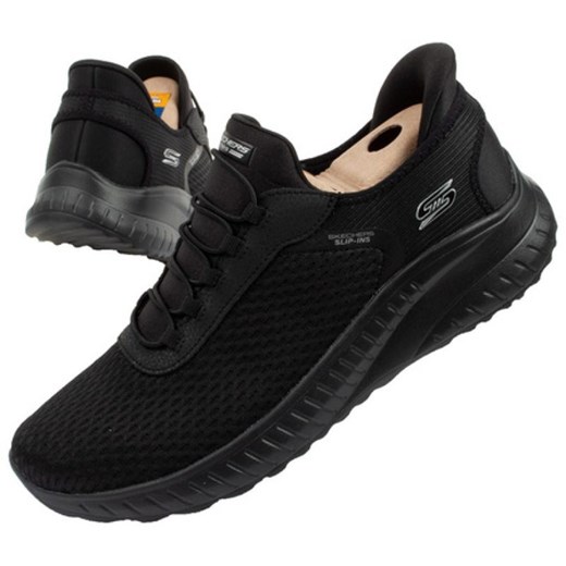Buty Skechers 117504/BBK czarne ze sklepu ButyModne.pl w kategorii Buty sportowe damskie - zdjęcie 183588949