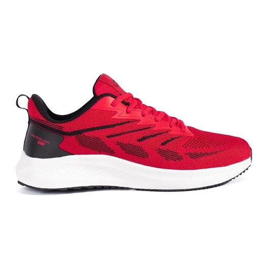 Vico Czerwone męskie siatkowe buty sportowe ze sklepu ButyModne.pl w kategorii Buty sportowe męskie - zdjęcie 183589045