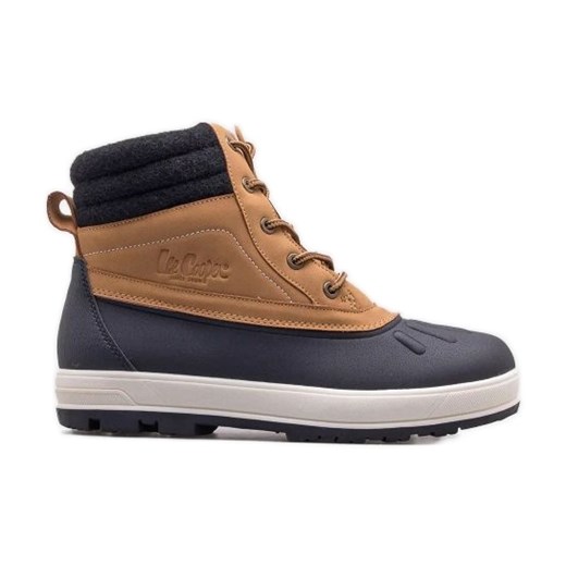 Buty śniegowce Lee Cooper LCJ-24-01-2966L brązowe ze sklepu ButyModne.pl w kategorii Śniegowce damskie - zdjęcie 183589148
