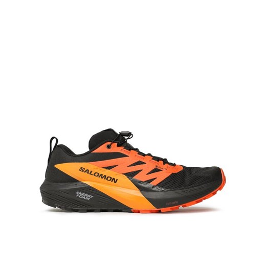 Buty do biegania Salomon Sense Ride 5 Gore-Tex L47147300 Czarny ze sklepu eobuwie.pl w kategorii Buty sportowe męskie - zdjęcie 183590786
