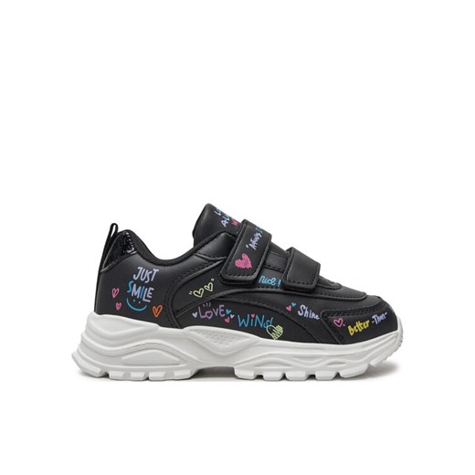 Nelli Blu Sneakersy AVO-19627-002 Czarny ze sklepu MODIVO w kategorii Buty sportowe dziecięce - zdjęcie 183591287