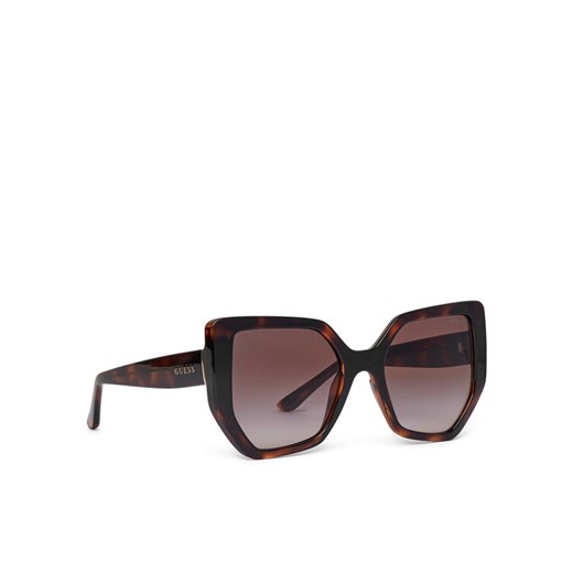 Guess Okulary przeciwsłoneczne GU00154 Brązowy ze sklepu MODIVO w kategorii Okulary przeciwsłoneczne damskie - zdjęcie 183591368