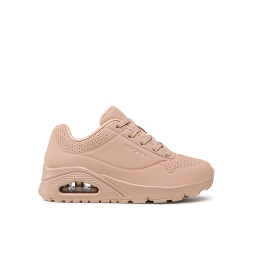 Skechers Sneakersy Uno Stand On Air 73690/SND Beżowy ze sklepu MODIVO w kategorii Buty sportowe damskie - zdjęcie 183591386