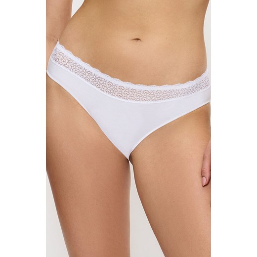 Triumph 2-pak figi damskie typu tai Feel of Modal 10214906-0003, Kolor biały, Rozmiar L, Triumph ze sklepu Primodo w kategorii Majtki damskie - zdjęcie 183592006