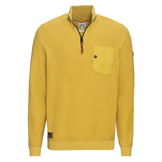 Camel Active Bluza w kolorze żółtym ze sklepu Limango Polska w kategorii Bluzy męskie - zdjęcie 183592128