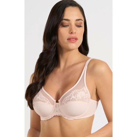 Biustonosz miękki soft pudrowy róż Delia, Kolor róż pudrowy, Rozmiar 75D, SPIMAN ze sklepu Intymna w kategorii Biustonosze - zdjęcie 183592396