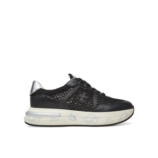 Sneakersy Premiata Cassie 7389 Czarny ze sklepu eobuwie.pl w kategorii Buty sportowe damskie - zdjęcie 183592636