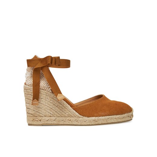 Espadryle Castañer Carina/8/002 021642 Brązowy ze sklepu eobuwie.pl w kategorii Espadryle damskie - zdjęcie 183592637