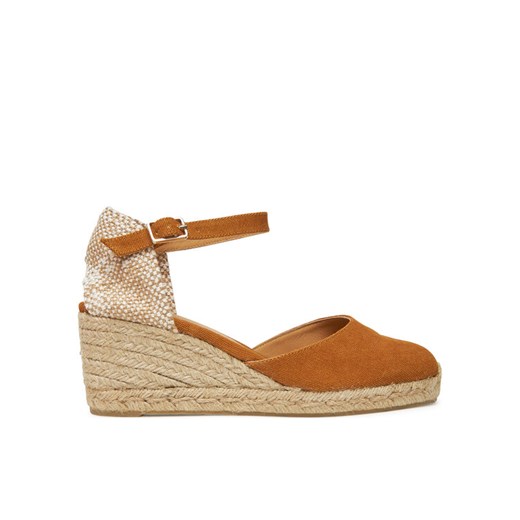 Espadryle Castañer Carol/6/002 021655 Brązowy ze sklepu eobuwie.pl w kategorii Espadryle damskie - zdjęcie 183592646